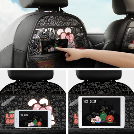 Protective Car Seat Back Cover and Organizer - wnkrs