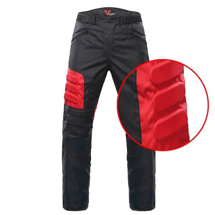 Windproof Motorcycle Pants with Protective Knee Pads - wnkrs