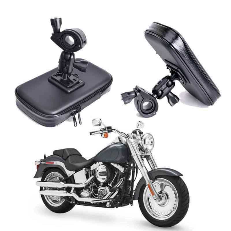 Adjustable Bike Phone Holder with Zippered Case