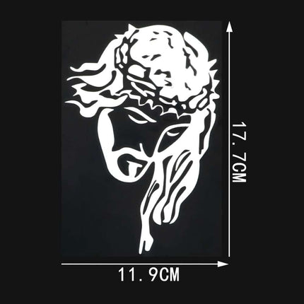 Jesus Christ Car Sticker - wnkrs