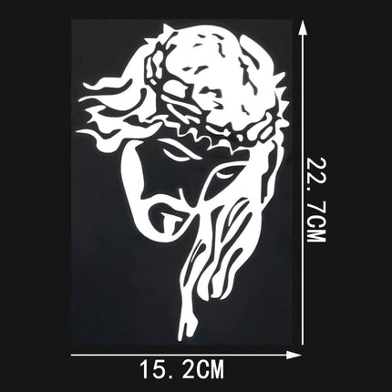 Jesus Christ Car Sticker - wnkrs