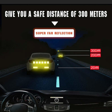 Car Reflective Sticker Set 2/4 Pcs - wnkrs