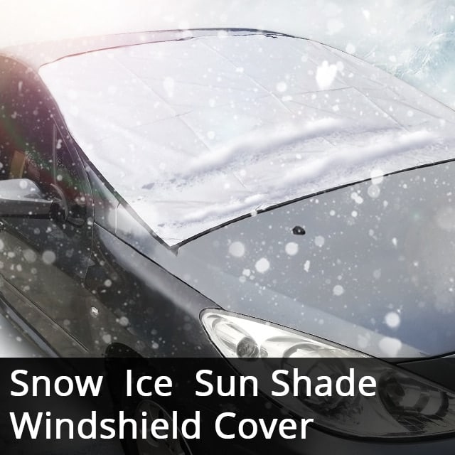 Precipitation Protective Windshield Cover
