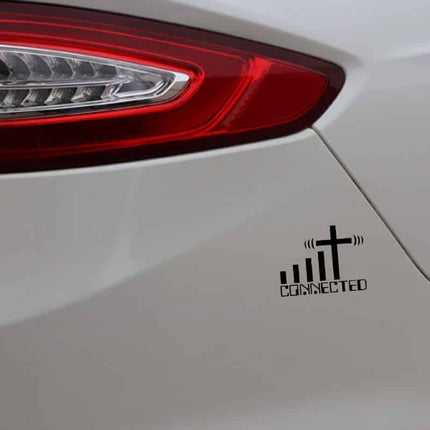 Jesus Connected Car Sticker - wnkrs