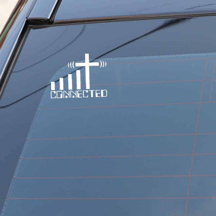 Jesus Connected Car Sticker - wnkrs