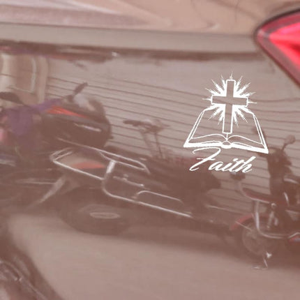 Faith Car Sticker - wnkrs