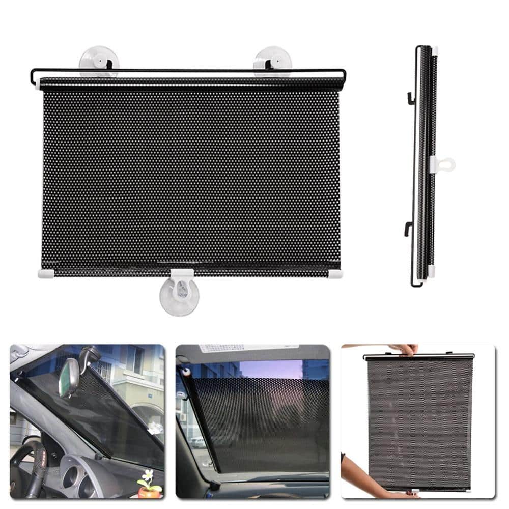 Retractable Mesh-Style Car Window Shade