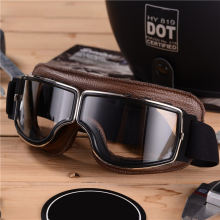 Vintage-Style Goggles with Numbered Lens Options