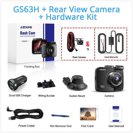 GPS WiFi Dash Camera Full HD - wnkrs
