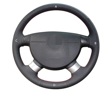 Artific Leather Steering Wheel Cover - wnkrs