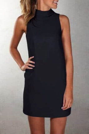 Women's Casual Summer Turtleneck Dress - Wnkrs
