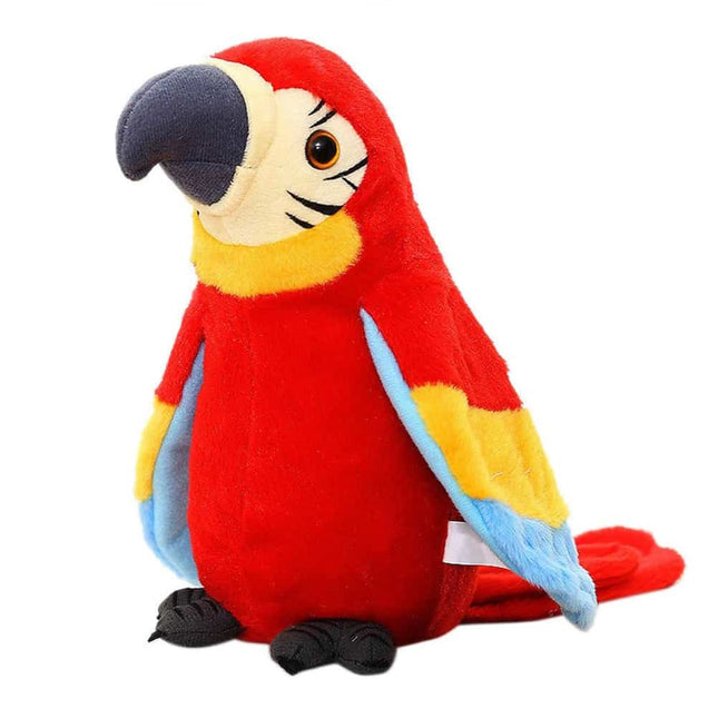 Talking Plush Parrot Toy - wnkrs