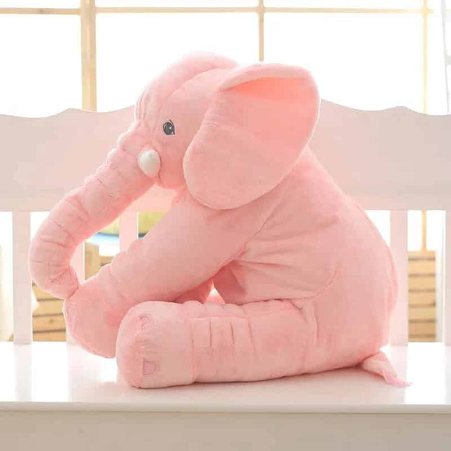 Large Plush Elephant Baby Bed Toy - wnkrs