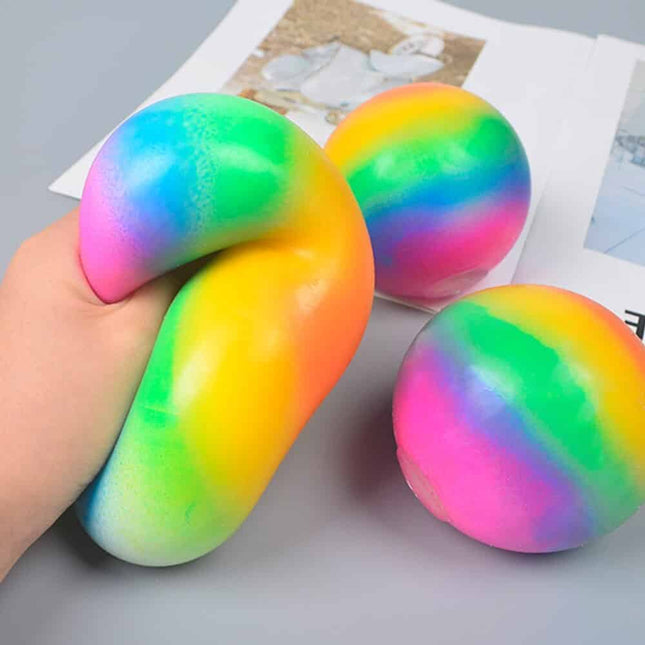 Colorful Anti-Stress Squeeze Ball - wnkrs