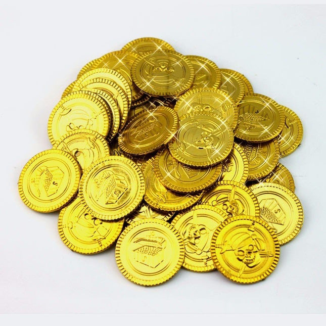 Cute Simulative Pirate Treasure Toy Coins - wnkrs