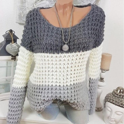 Patchwork Knitwear Sweater - Wnkrs