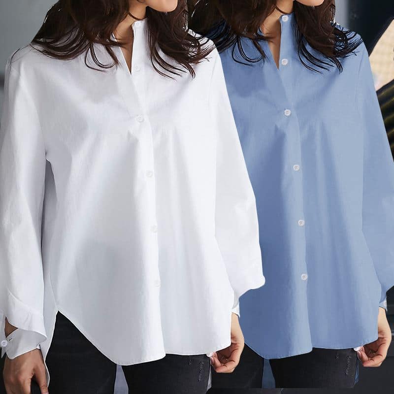 Flare Sleeved Loose Shirt for Women