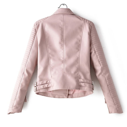 Women's Leather Jacket in Different Colors - Wnkrs