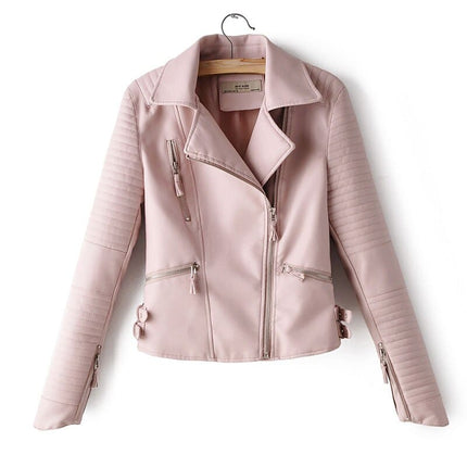 Women's Leather Jacket in Different Colors - Wnkrs