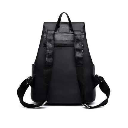 Waterproof Black Nylon Backpack - Wnkrs
