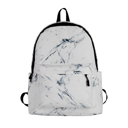 Marble Print Travel Backpack - Wnkrs