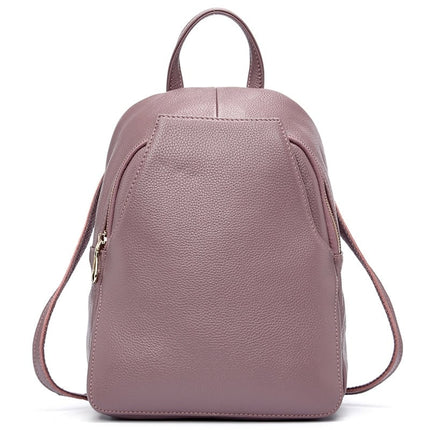 Fashionable Women's Genuine Leather Backpack - Wnkrs