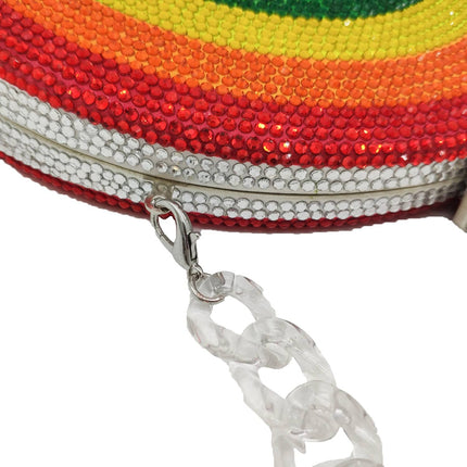 Women's Crystal Rainbow Clutch - Wnkrs