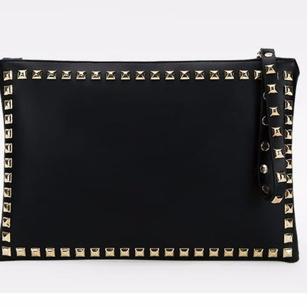 Women's Rivet Envelope Clutch - Wnkrs