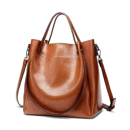 Women's Casual Style Large Capacity Handbag - Wnkrs