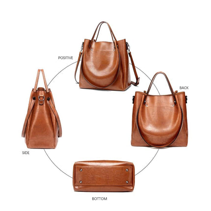 Women's Casual Style Large Capacity Handbag - Wnkrs