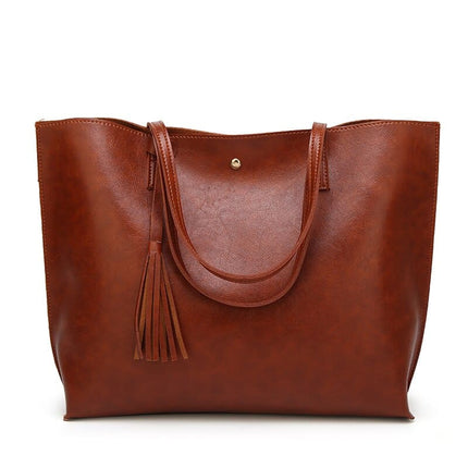 Women's PU Tote Bag - Wnkrs