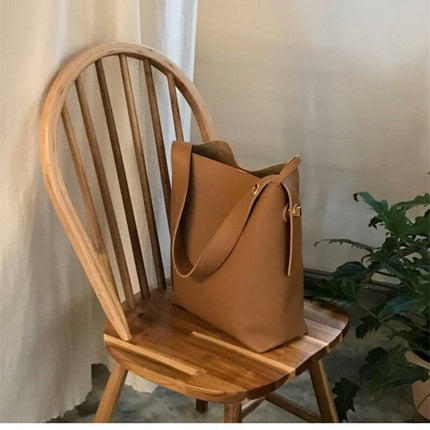 PU Leather Women's Shoulder Bag - Wnkrs