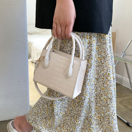 Crocodile Pattern Bag for Women - Wnkrs