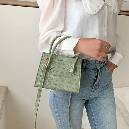 Crocodile Pattern Bag for Women - Wnkrs