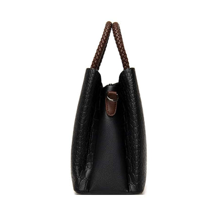 Women's Genuine Leather Handbag - Wnkrs