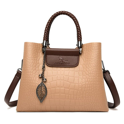 Women's Genuine Leather Handbag - Wnkrs