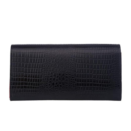 Luxurious Artificial Crocodile Leather Women’s Wallet - Wnkrs