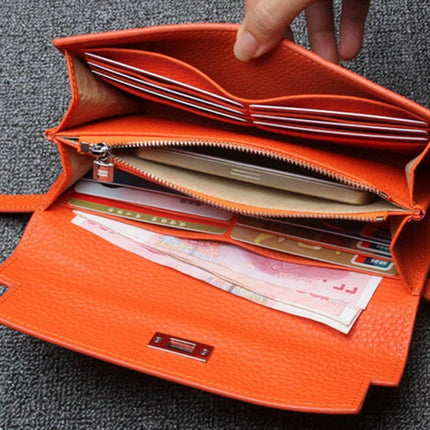 Elegant Bright Color Cowhide Women’s Wallet - Wnkrs