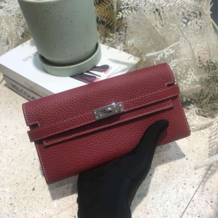 Elegant Bright Color Cowhide Women’s Wallet - Wnkrs