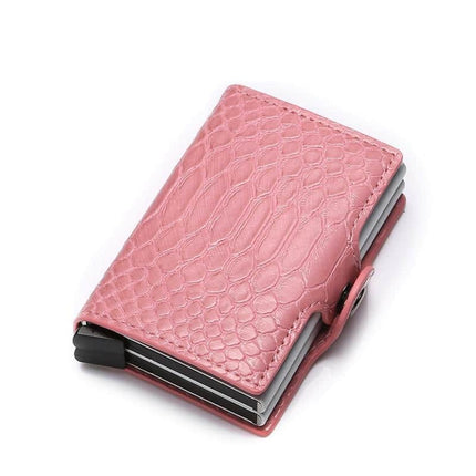 Unisex Classic Style Double-Layered Card Holder - Wnkrs