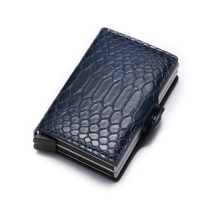 Unisex Classic Style Double-Layered Card Holder - Wnkrs