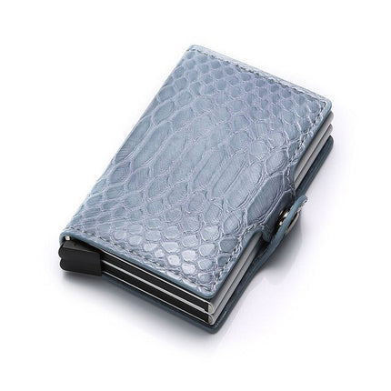 Unisex Classic Style Double-Layered Card Holder - Wnkrs