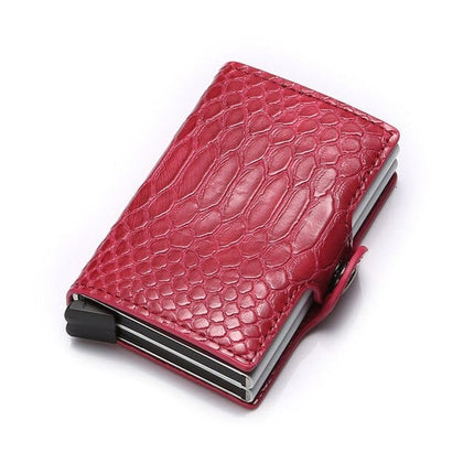 Unisex Classic Style Double-Layered Card Holder - Wnkrs
