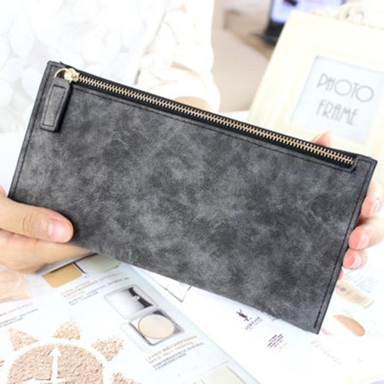 Women's Slim Marble Leather Wallet - Wnkrs