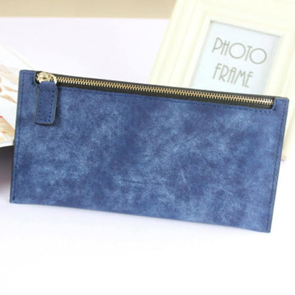Women's Slim Marble Leather Wallet - Wnkrs