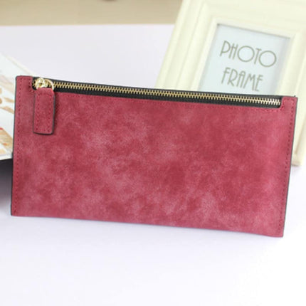 Women's Slim Marble Leather Wallet - Wnkrs