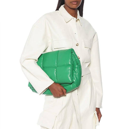 Women's Soft Pillow Shaped Shoulder Bag - Wnkrs