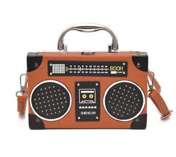 Women's Retro Radio Box  Bag - Wnkrs