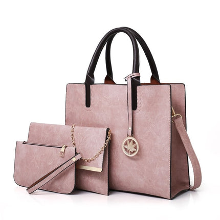 Women's PU Leather Bag Set 3 pcs Set - Wnkrs