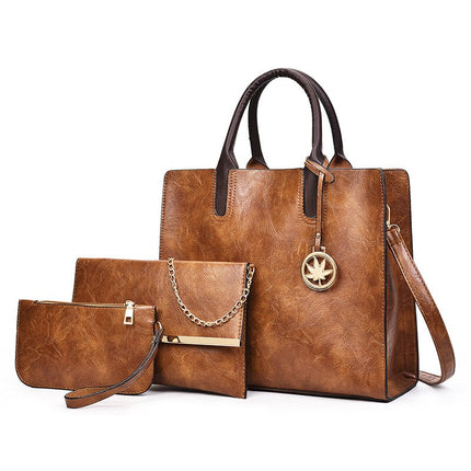 Women's PU Leather Bag Set 3 pcs Set - Wnkrs